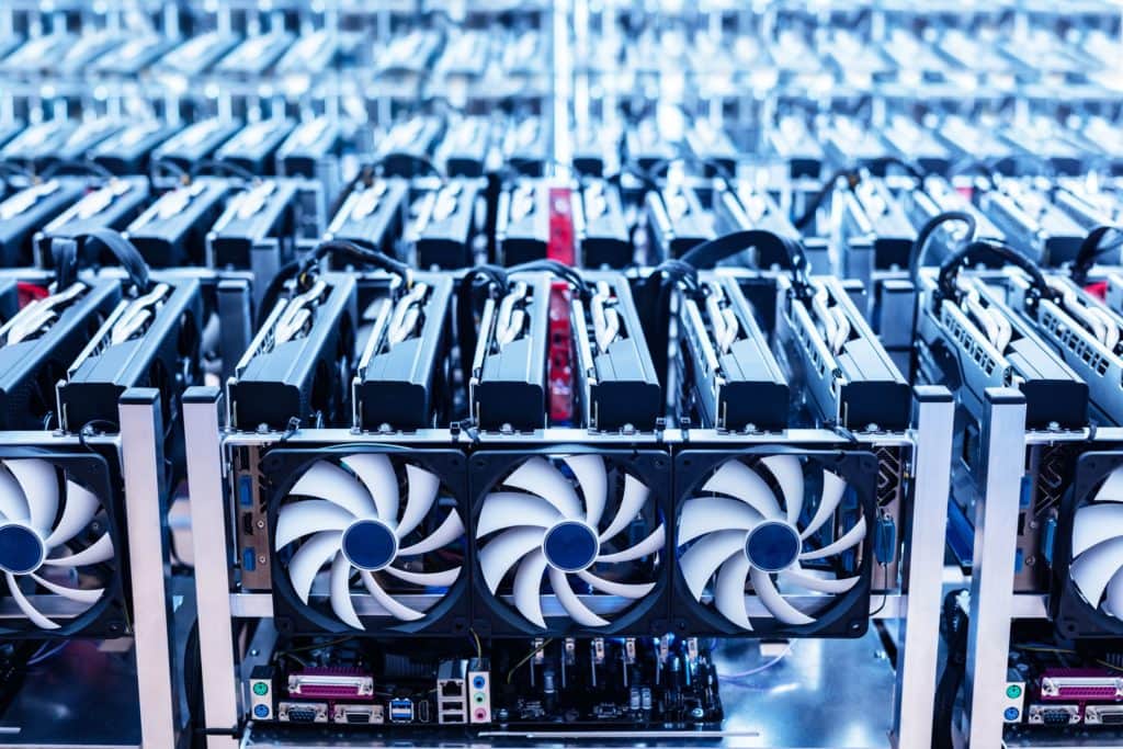 Bitcoin Mining-Anlage