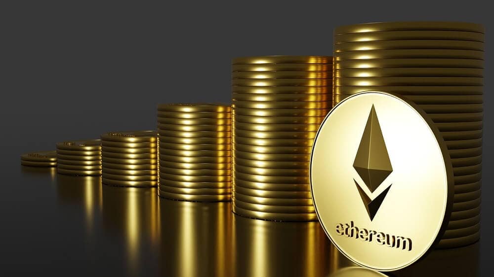 Ethereum Goldmünze