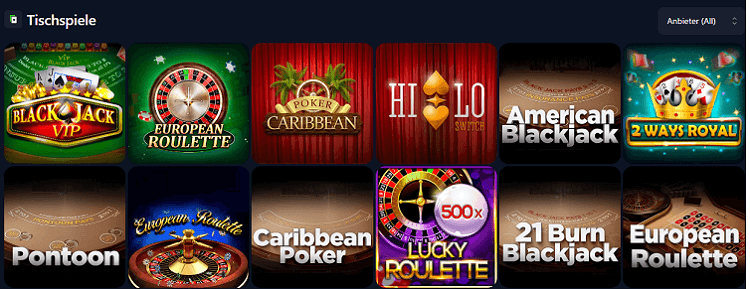 bets.io tischspiele