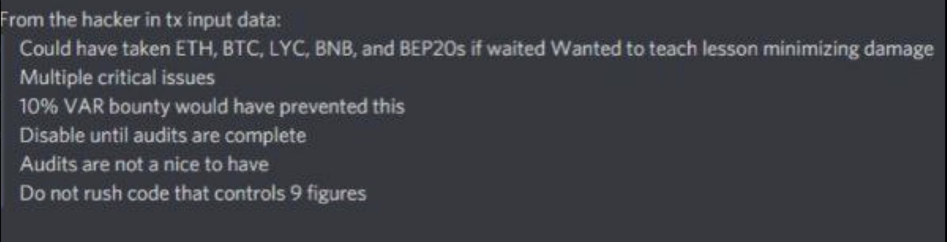 thorchain hacker