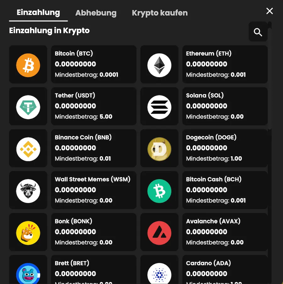wsm krypto zahlung